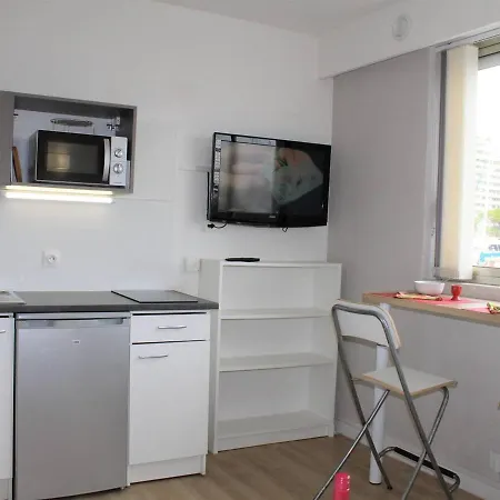 Studio Coquet 150m Plage, - Fr-1-252a-86 *